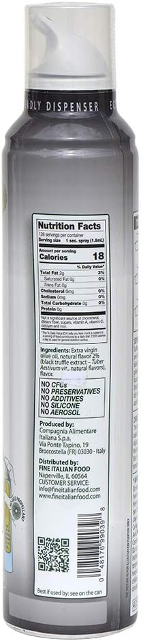 Truffle Flavored Extra Virgin Olive Oil Spray - Image 2