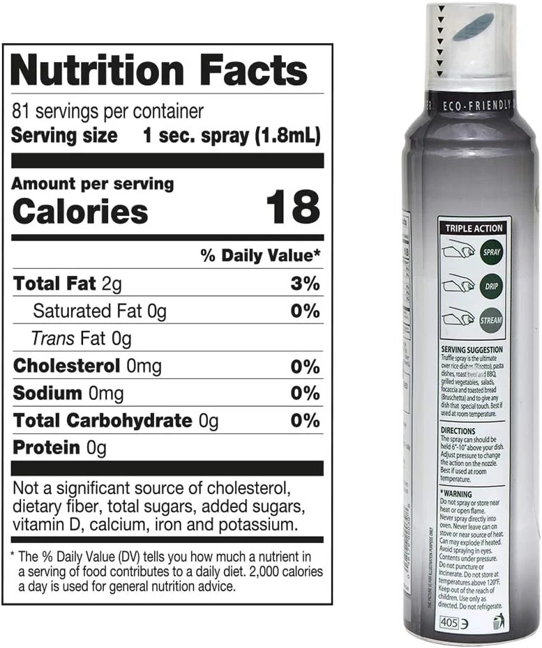 Truffle Flavored Extra Virgin Olive Oil Spray - Image 5