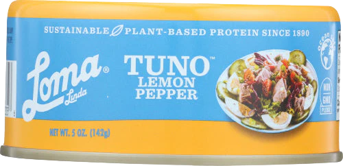 Tuno Lemon Pepper Plant Based Tuna
