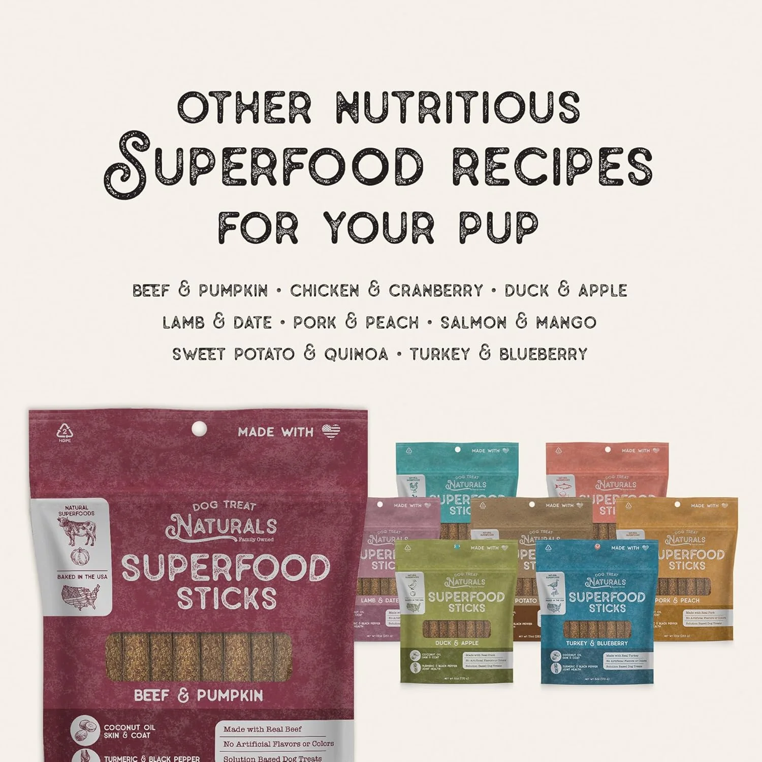 Turkey & Blueberry Superfood Dog Sticks - Image 4