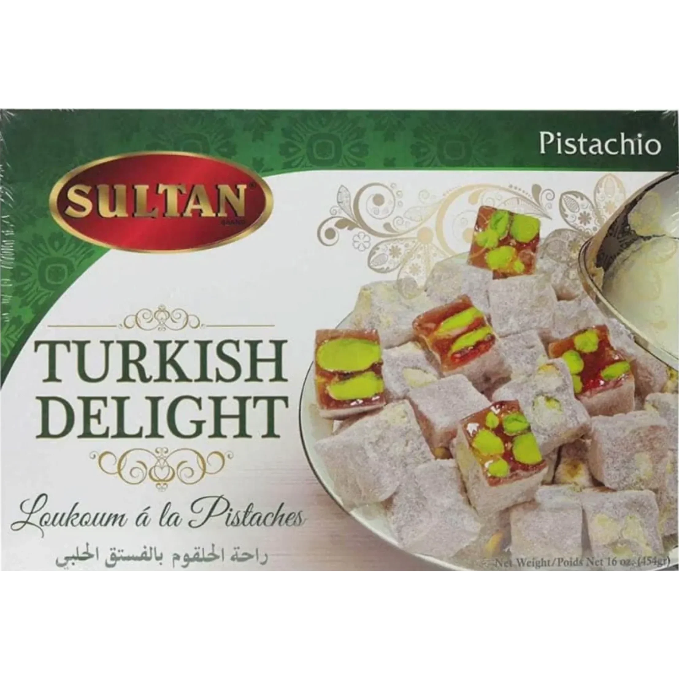 Turkish Delight Pistachio Candy