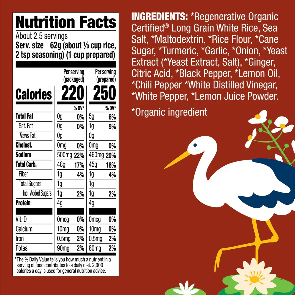 Organic Turmeric & Ginger Rice - Image 4