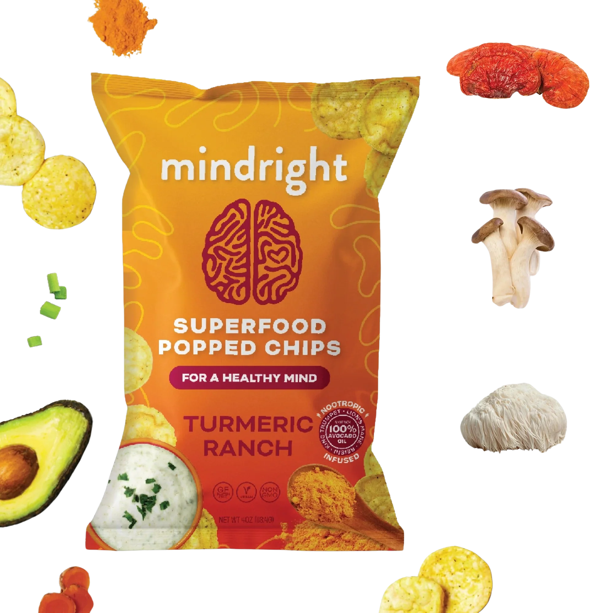Turmeric Ranch Popped Chip - Image 2