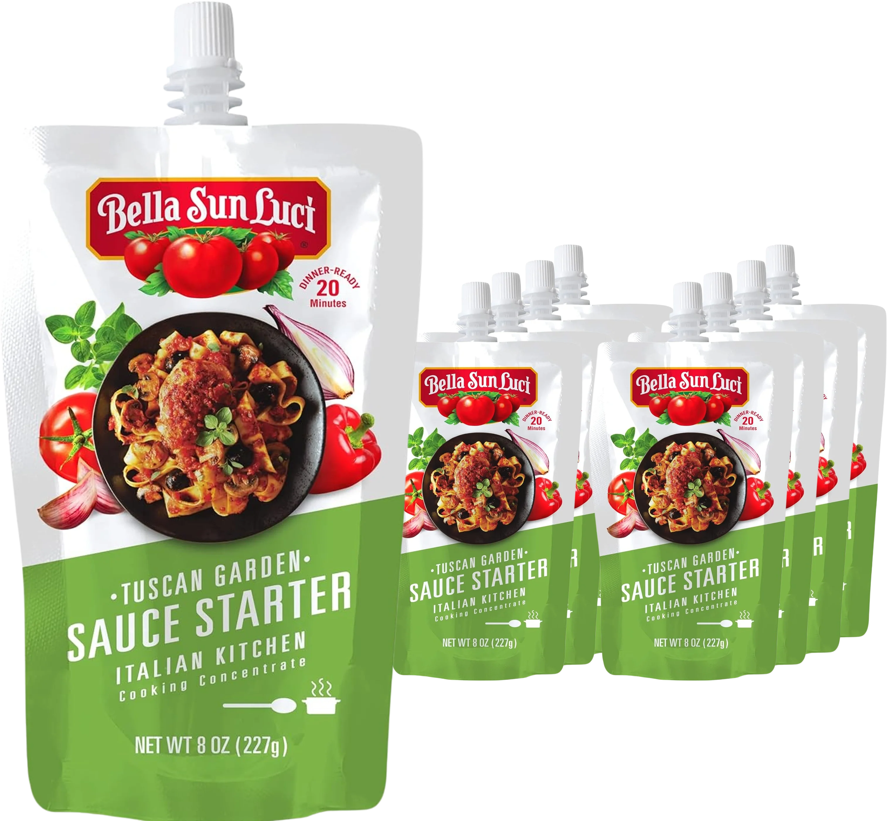 Tuscan Garden Sauce Starter (8 Pack)
