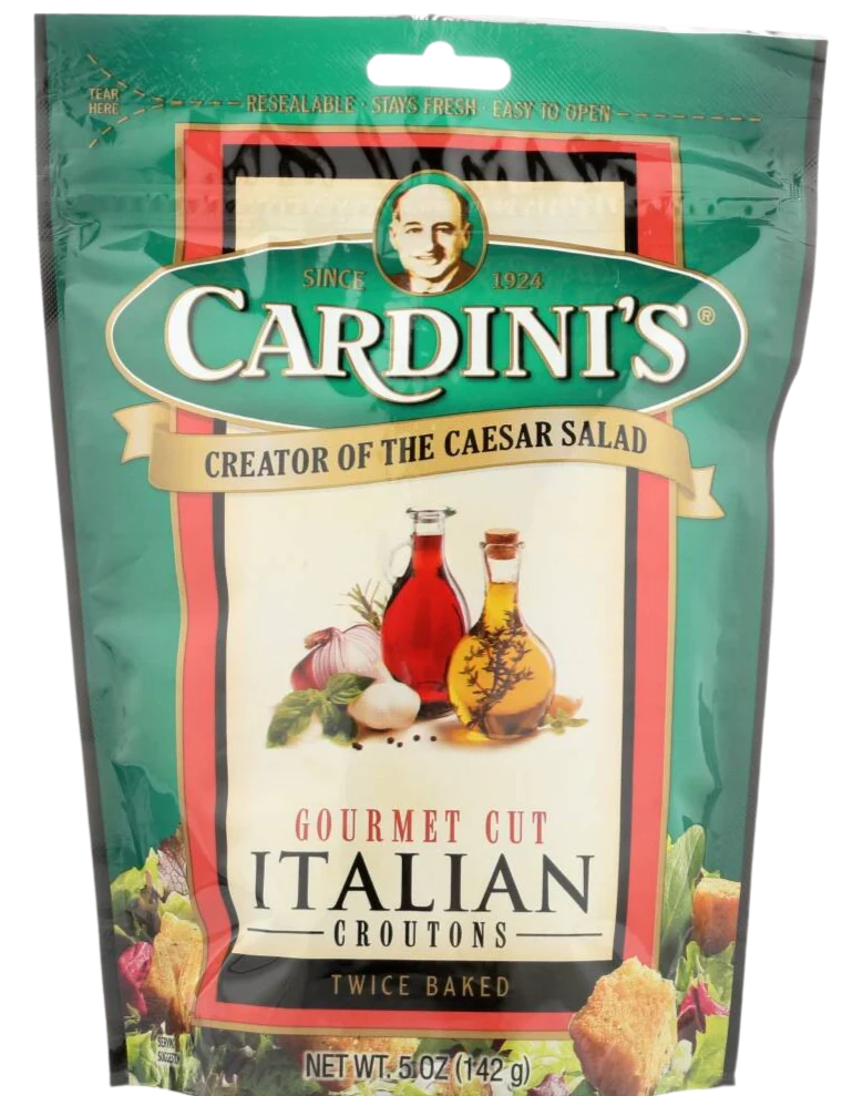 Twice Baked Gourmet Cut Italian Croutons