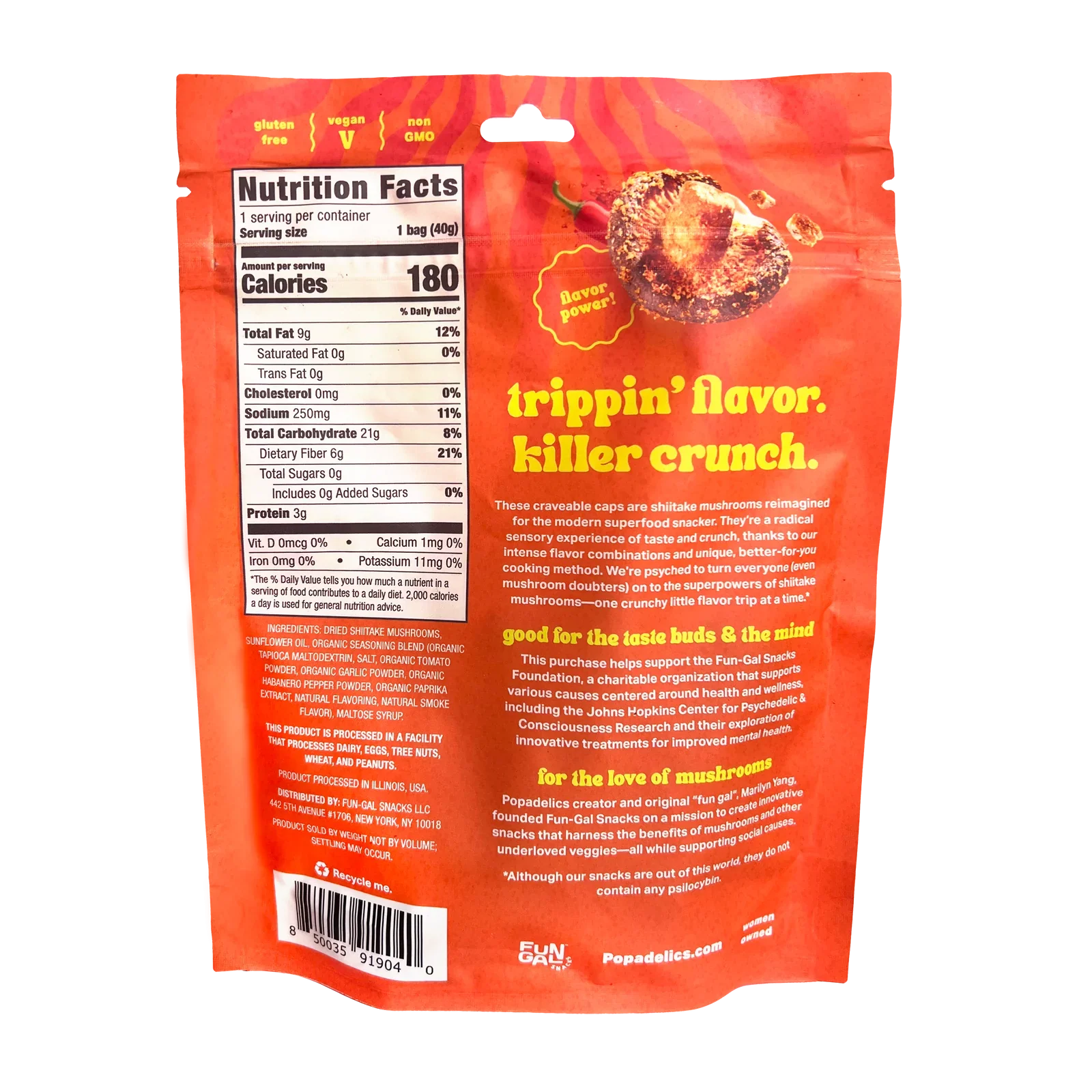 Twisted Thai Chili Mushroom Chips (6 CT) - Image 4