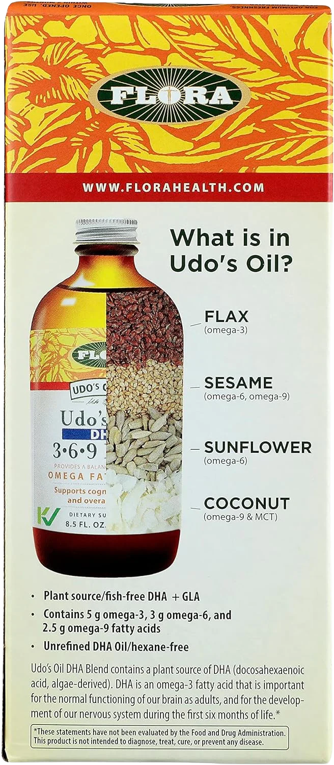 Udo's Oil 3-6-9 Blend DHA - Image 2