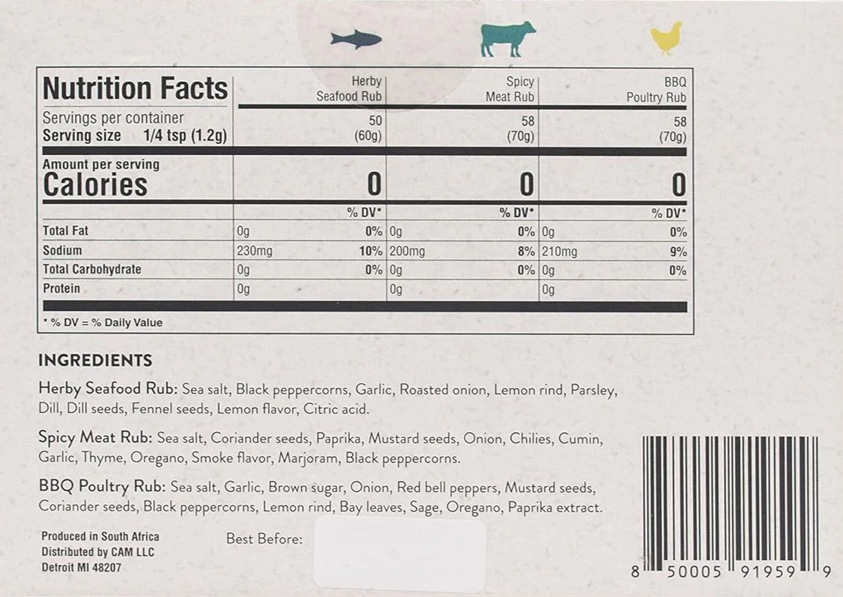 Ultimate BBQ Rubs - Poultry, Meat, and Seafood (3 CT) - Image 6