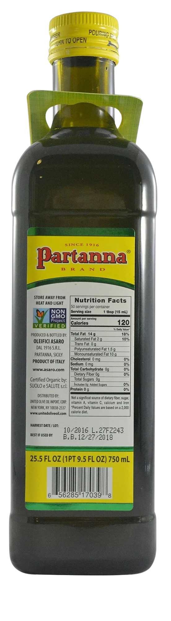 Organic Unfiltered Extra Virgin Olive Oil - Image 2