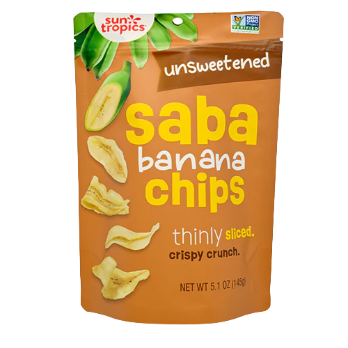 Unsweetened Saba Banana Chips