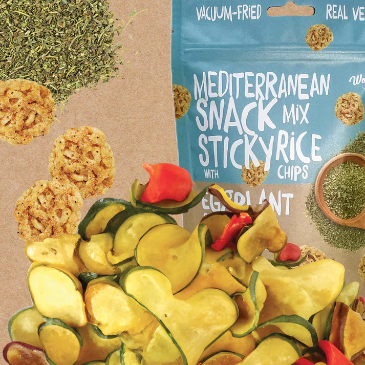 Vacuum Fried Veggies with Sticky Rice Chips (12 CT) - Image 6