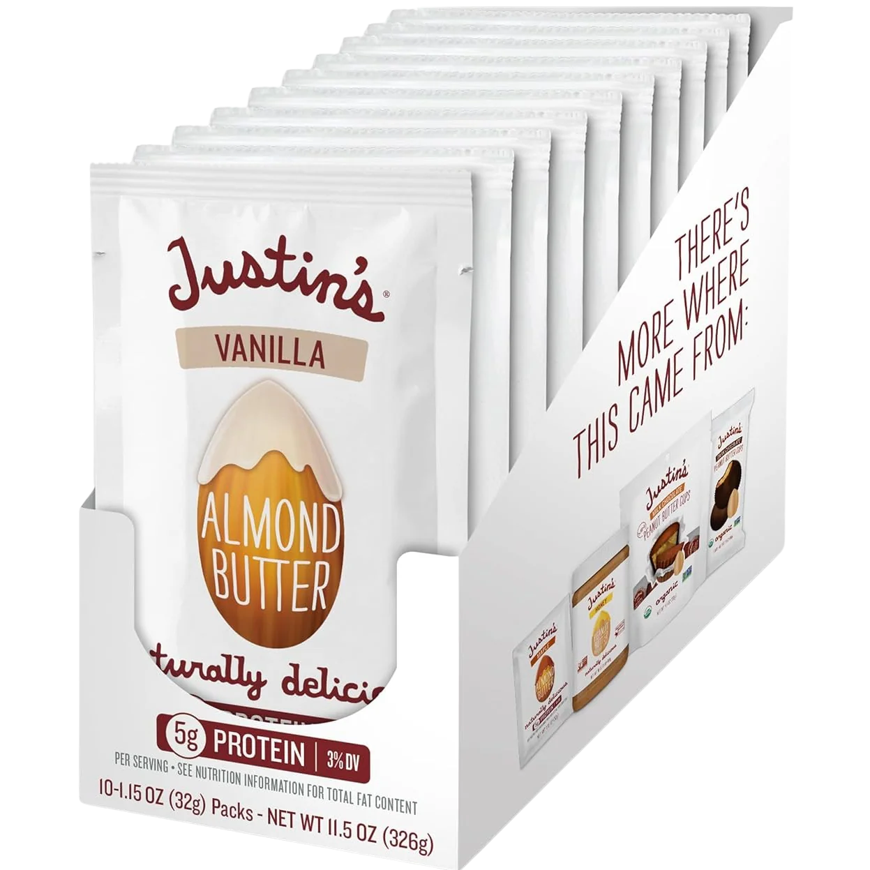 Vanilla Almond Nut Butter (10 Pack)