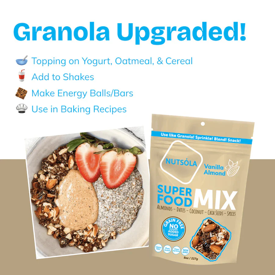 Vanilla Almond Superfood Granola Mix - Image 2