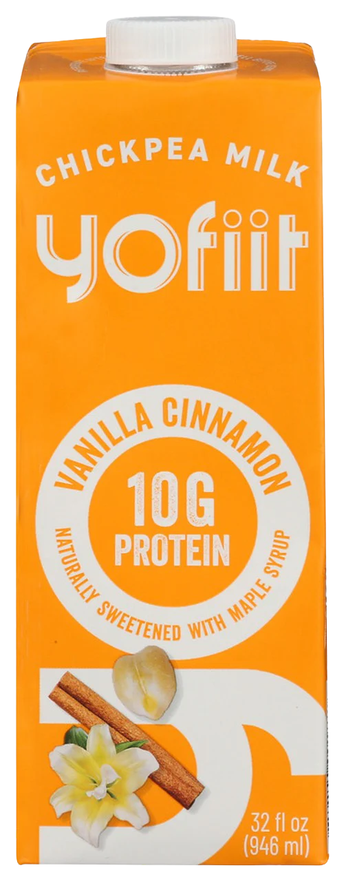 Vanilla Cinnamon Chickpea Milk