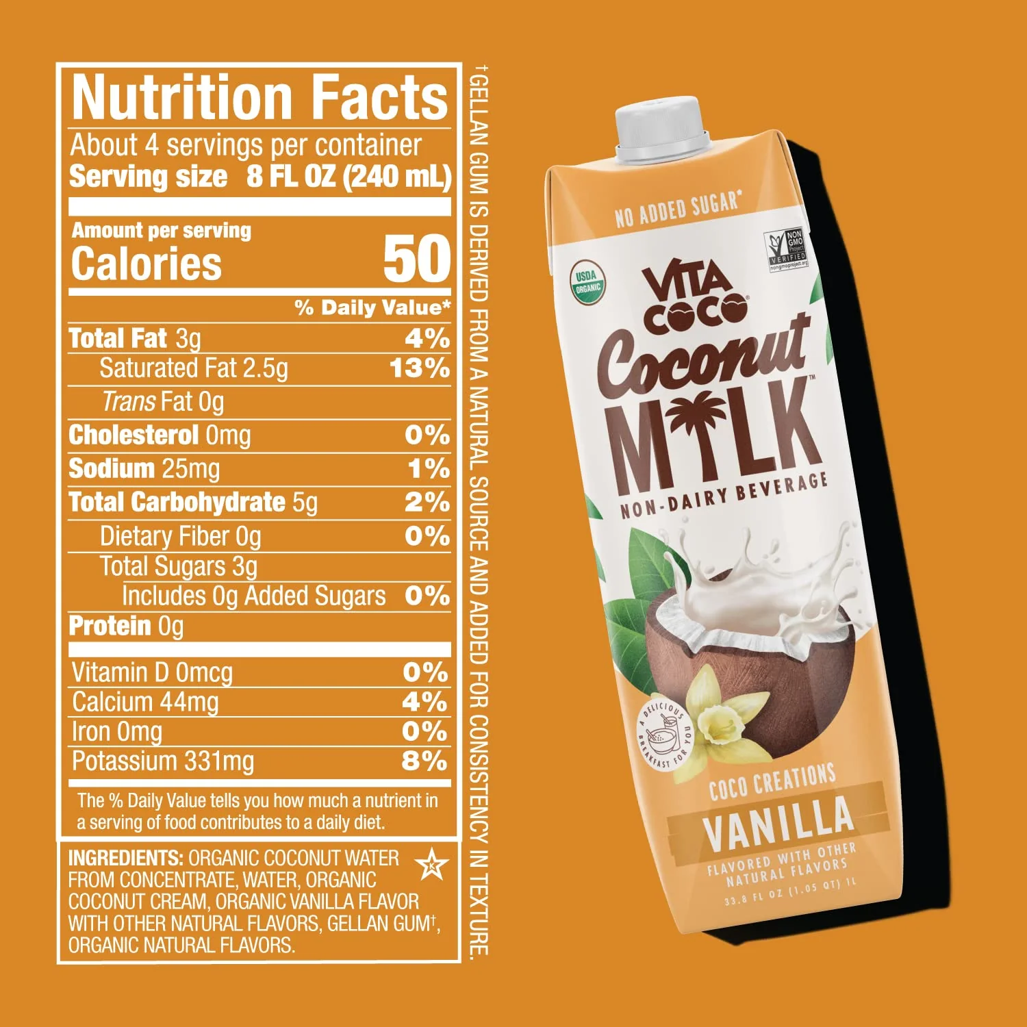 Vanilla Coconut Milk (2 Pack) - Image 3