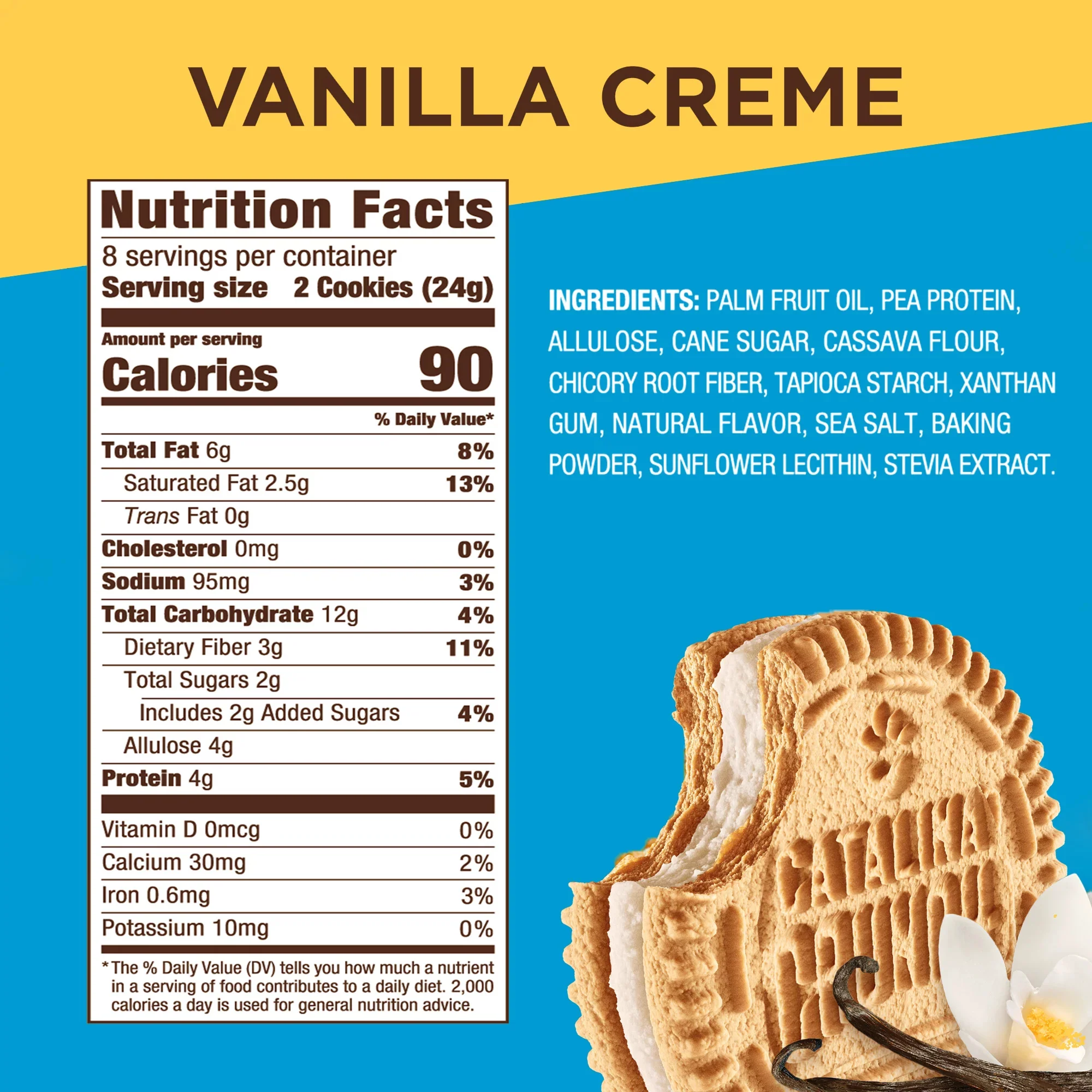 Vanilla Crème Sandwich Cookies (16 CT) - Image 2