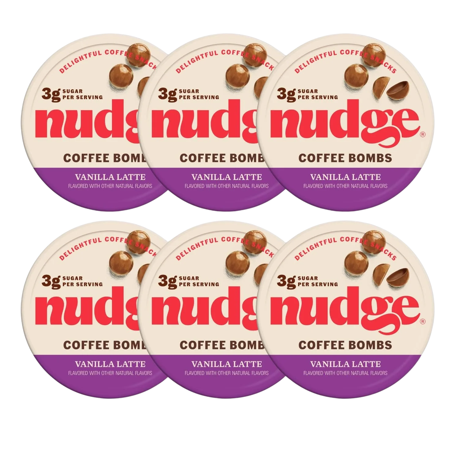 Vanilla Latte Coffee Bombs (6 Pack)