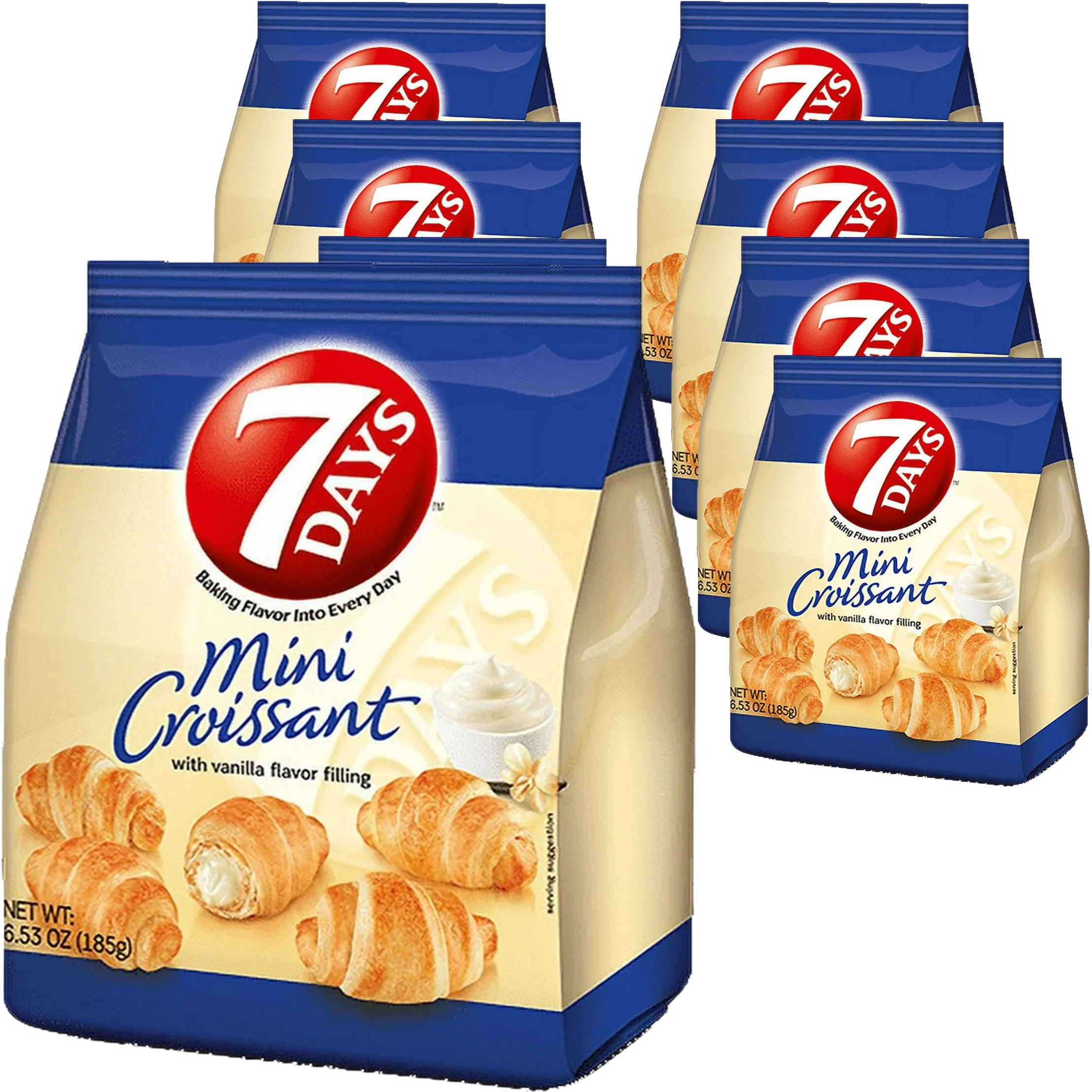 Vanilla Mini Croissant - Large Bag (8 Pack)