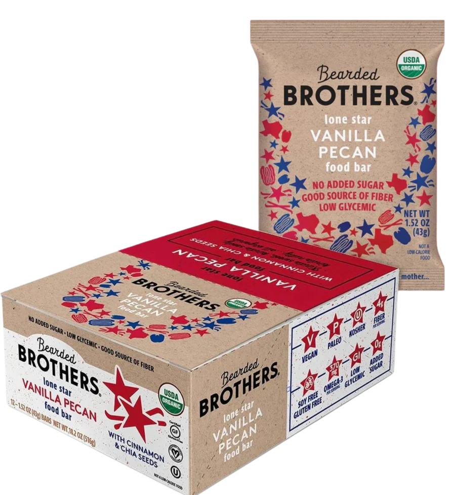 Vanilla Pecan Food Bar (12 Pack)
