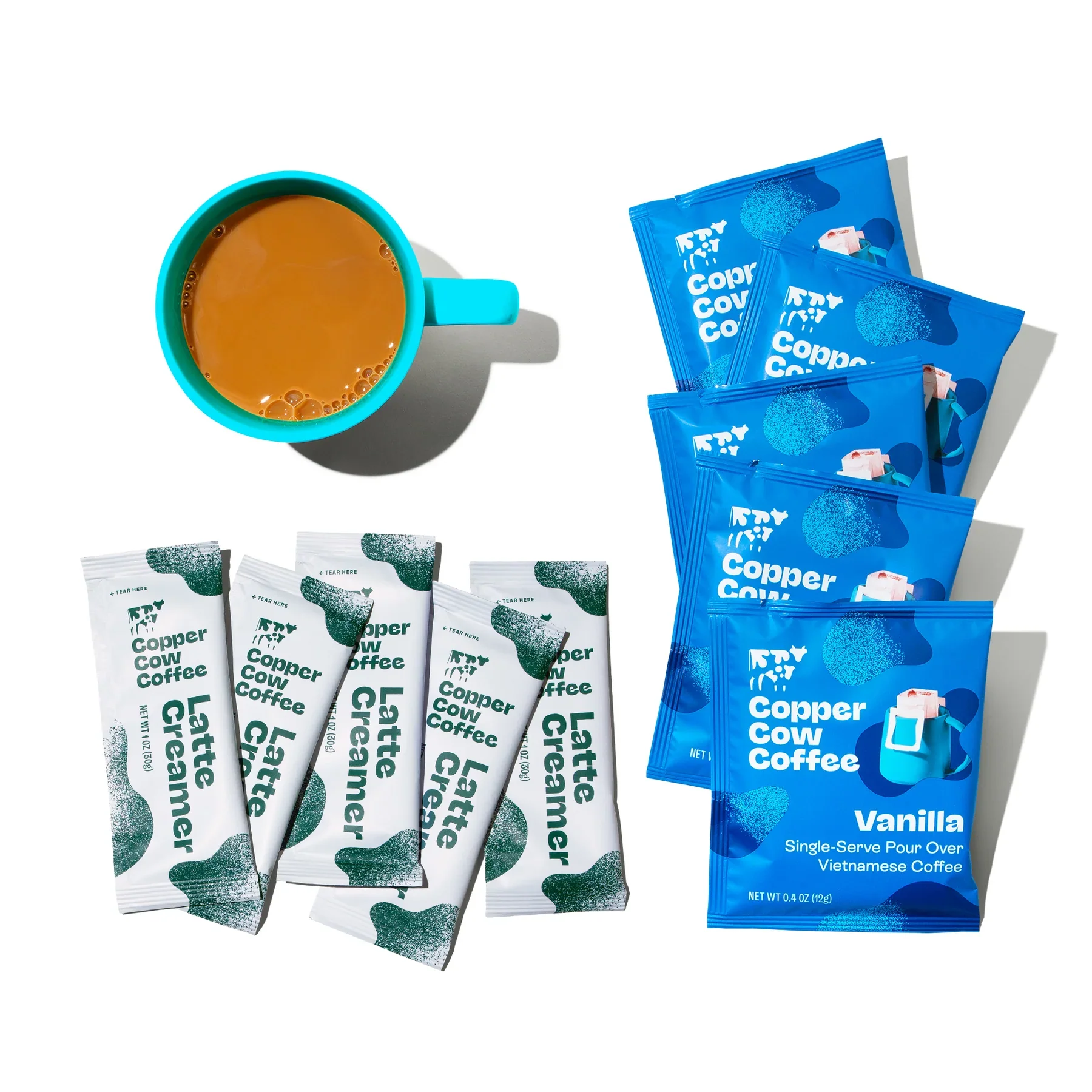 Vanilla Latte Pour Over Coffee Single-Serve (5 CT) - Image 2