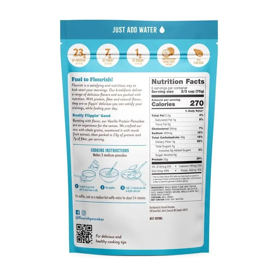 Vanilla Protein Pancake & Waffle Mix - Image 2