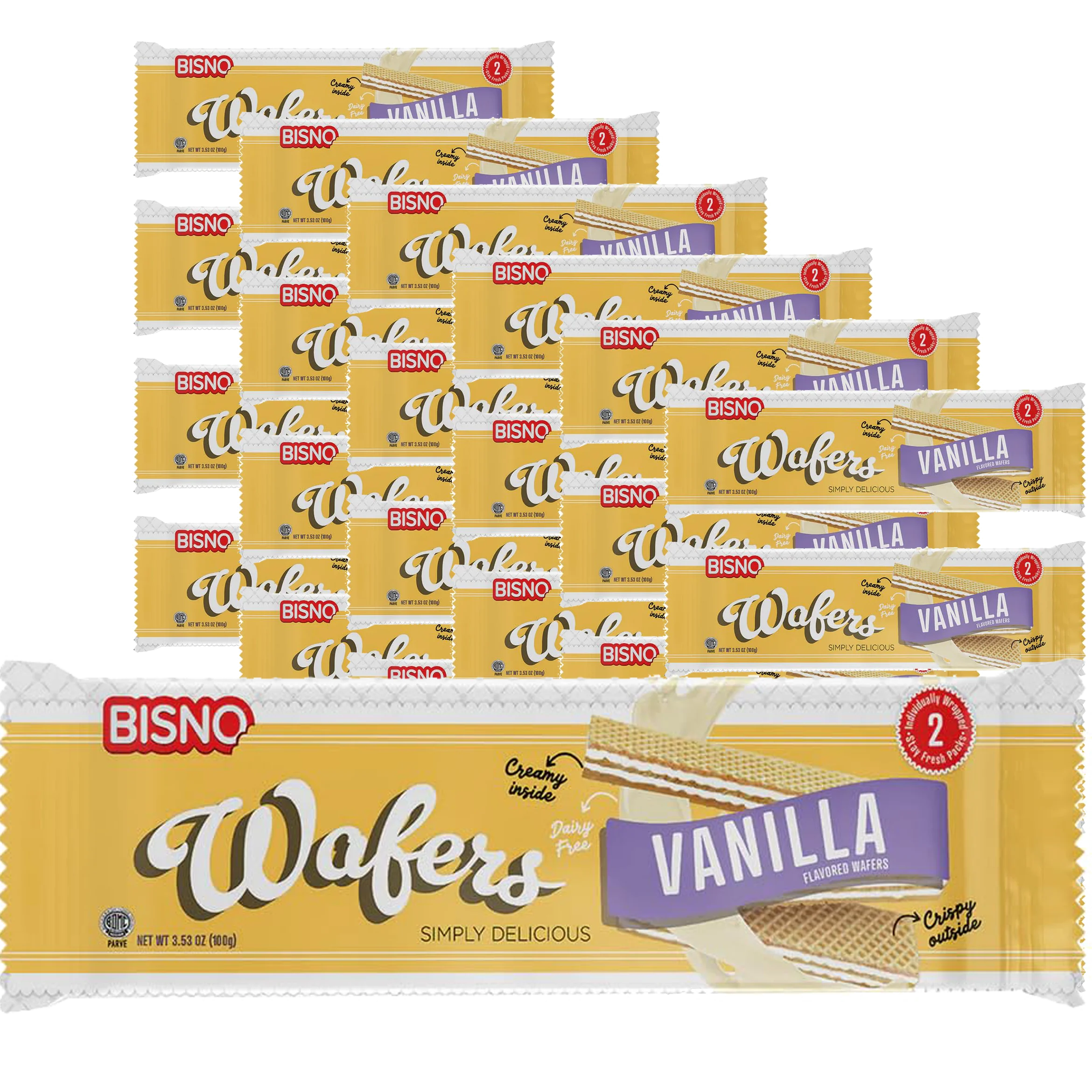 Vanilla Wafer Cookies (24 Pack)