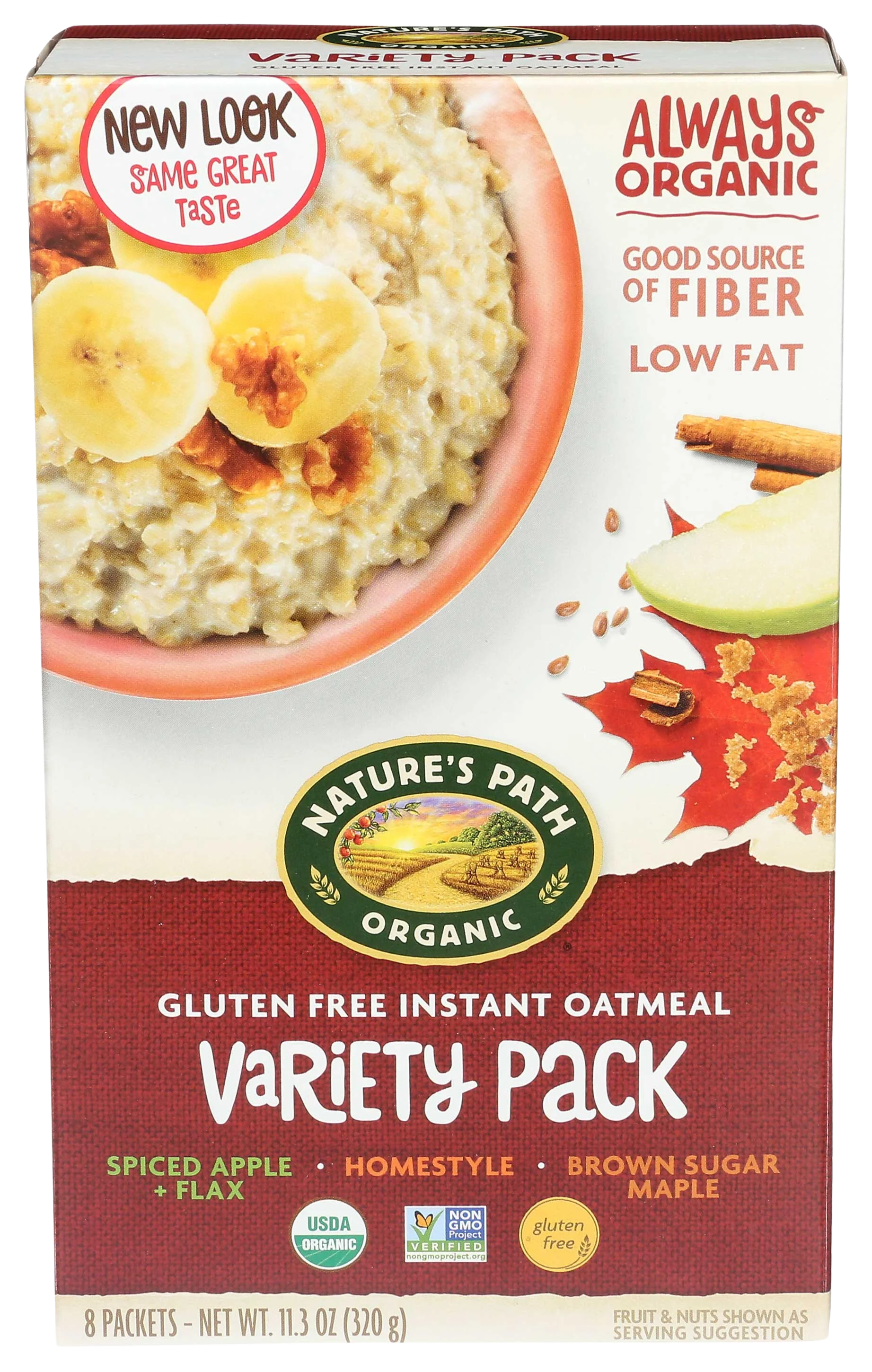 Variety Pack Hot Oatmeal Cereal