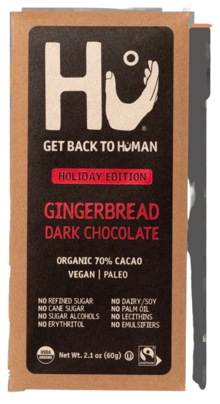 Variety Pack - Pumpkin, Gingerbread, Hazelnut, Mint Chocolate Bars (4 Pack) - Image 3