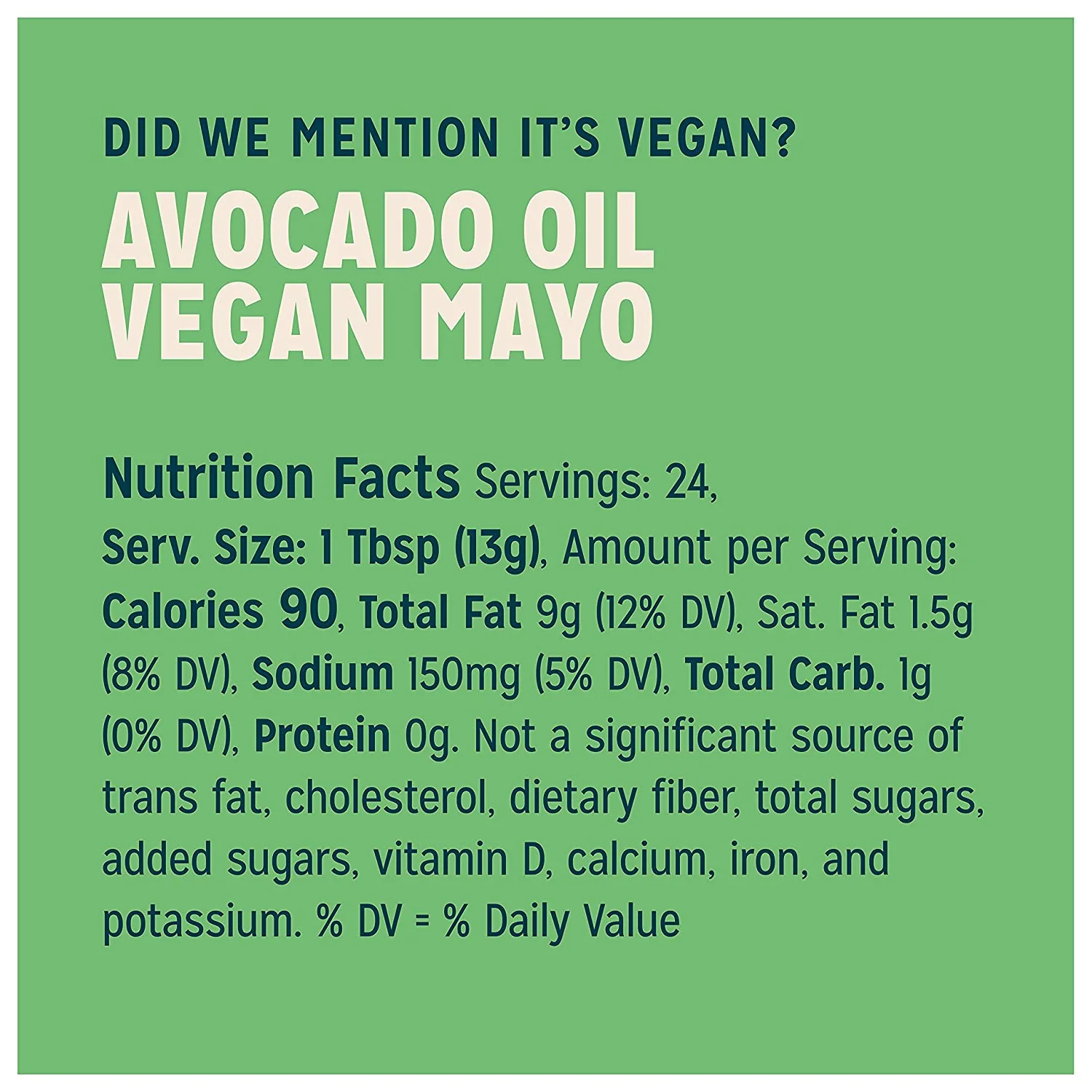 Vegan Avocado Oil Mayonnaise - Image 2
