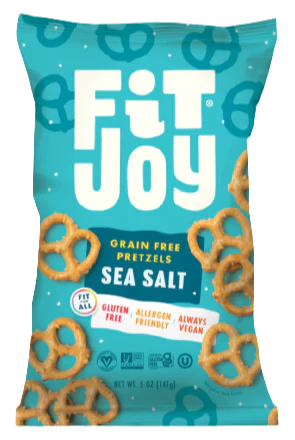 Vegan, Grain Free Pretzels - Sea Salt