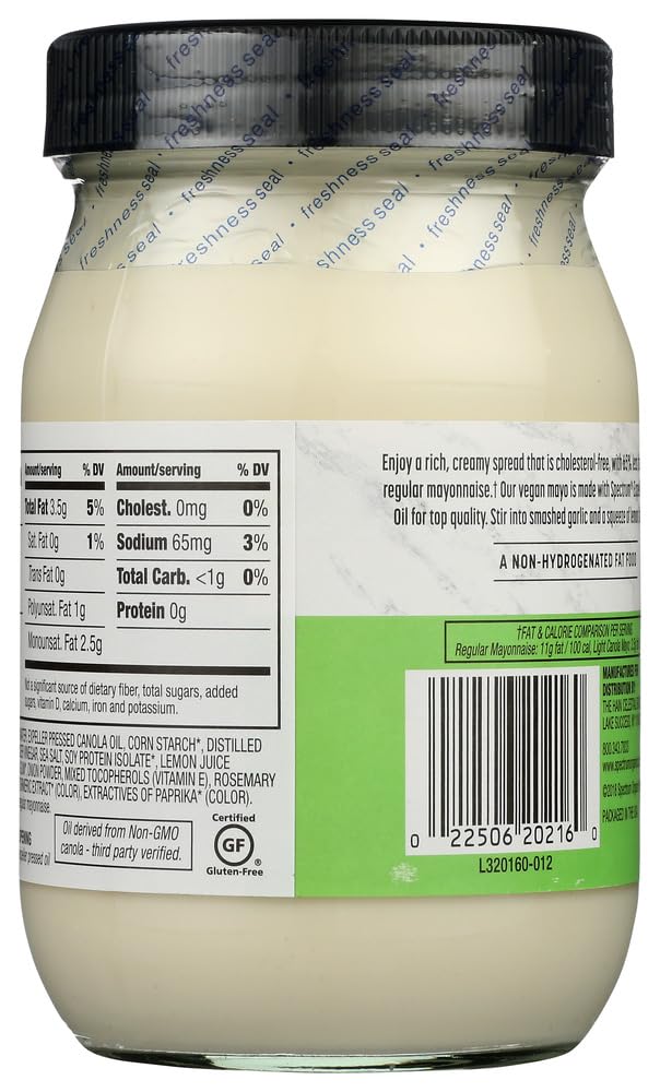 Vegan Light Canola Mayonnaise - Image 2