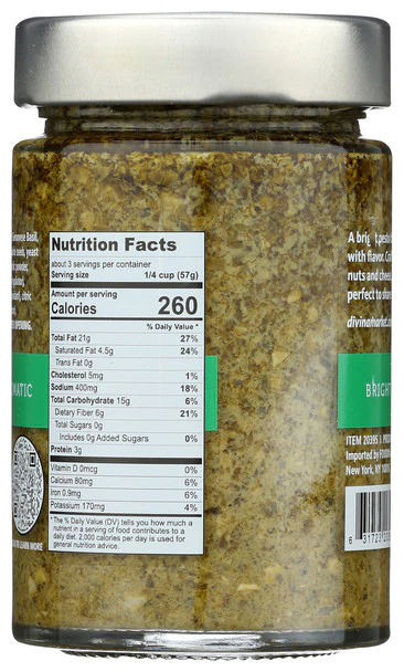 Vegan Pesto Nut Free - Image 2
