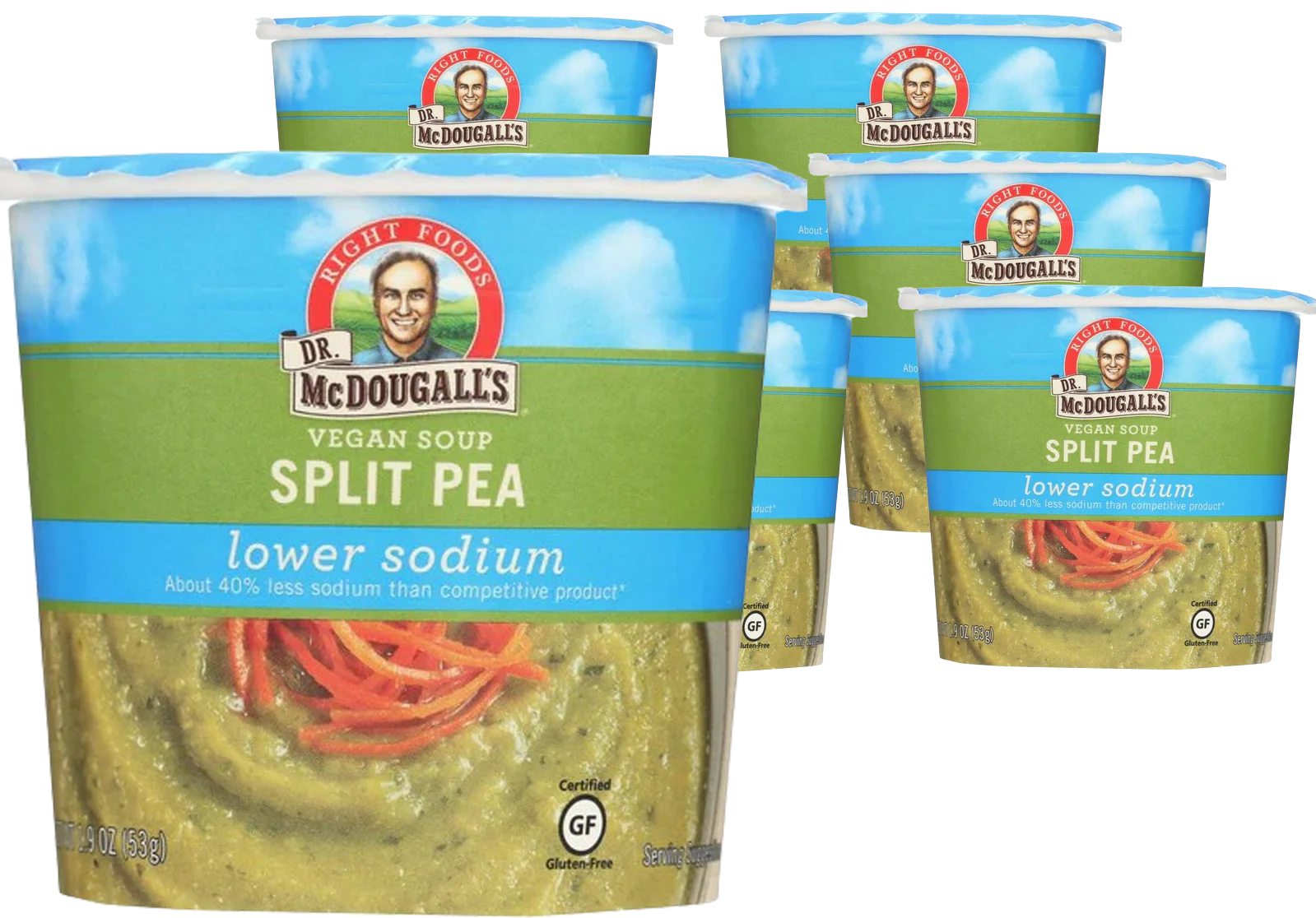 Vegan Split Pea Soup (6 Pack)