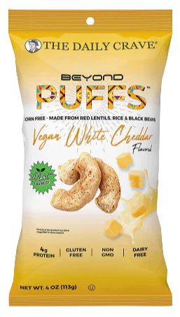Vegan White Puff Cheddar
