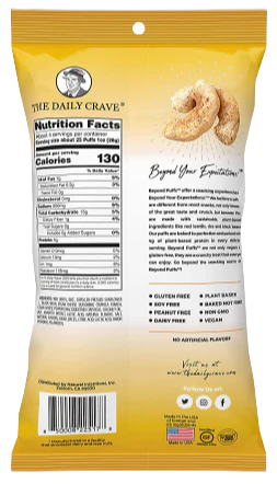Vegan White Puff Cheddar - Image 2