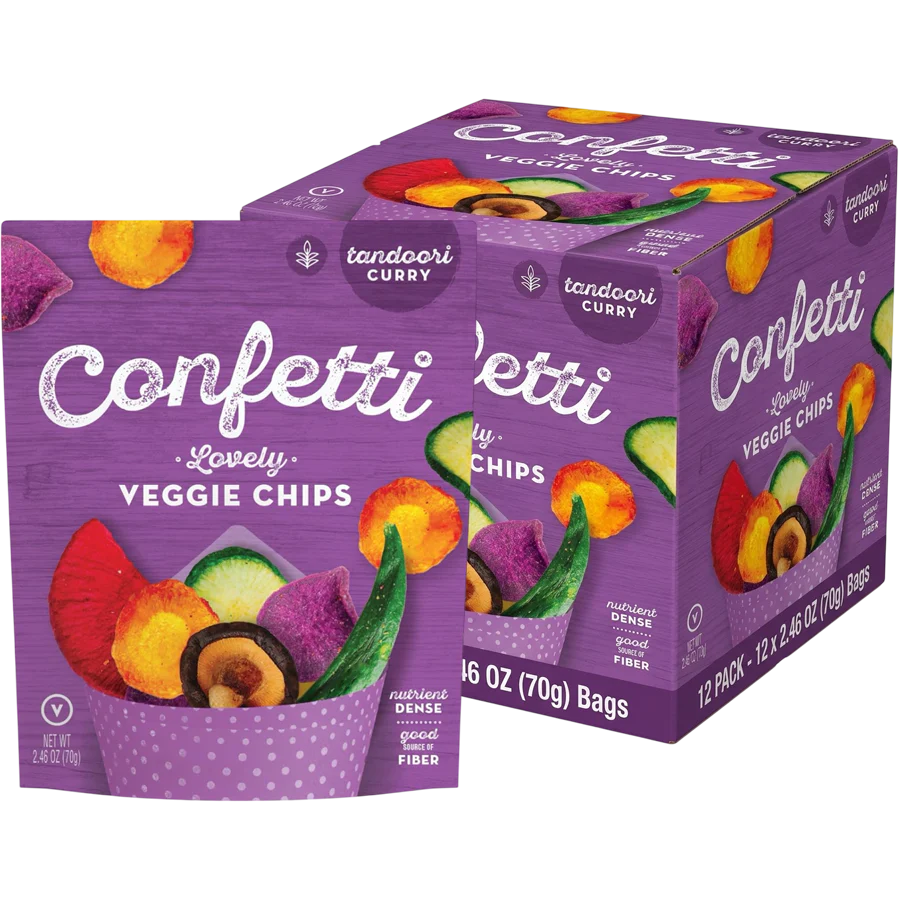 Veggie Chips - Tandoori Curry (12 Pack)