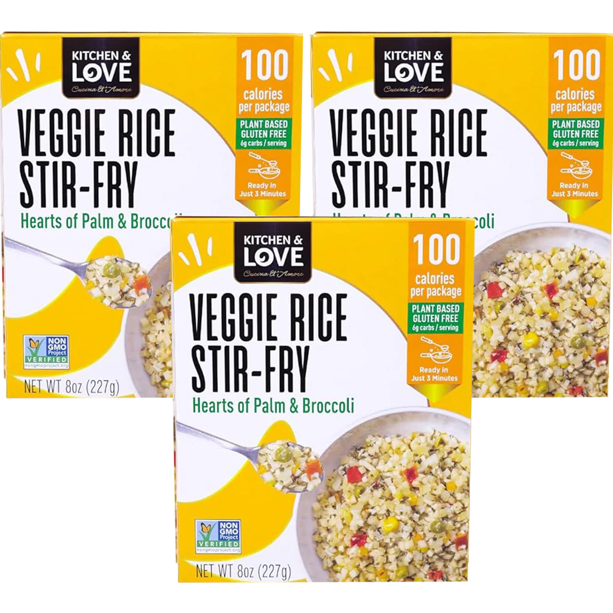 Veggie Rice Stir-Fry (3 Pack)