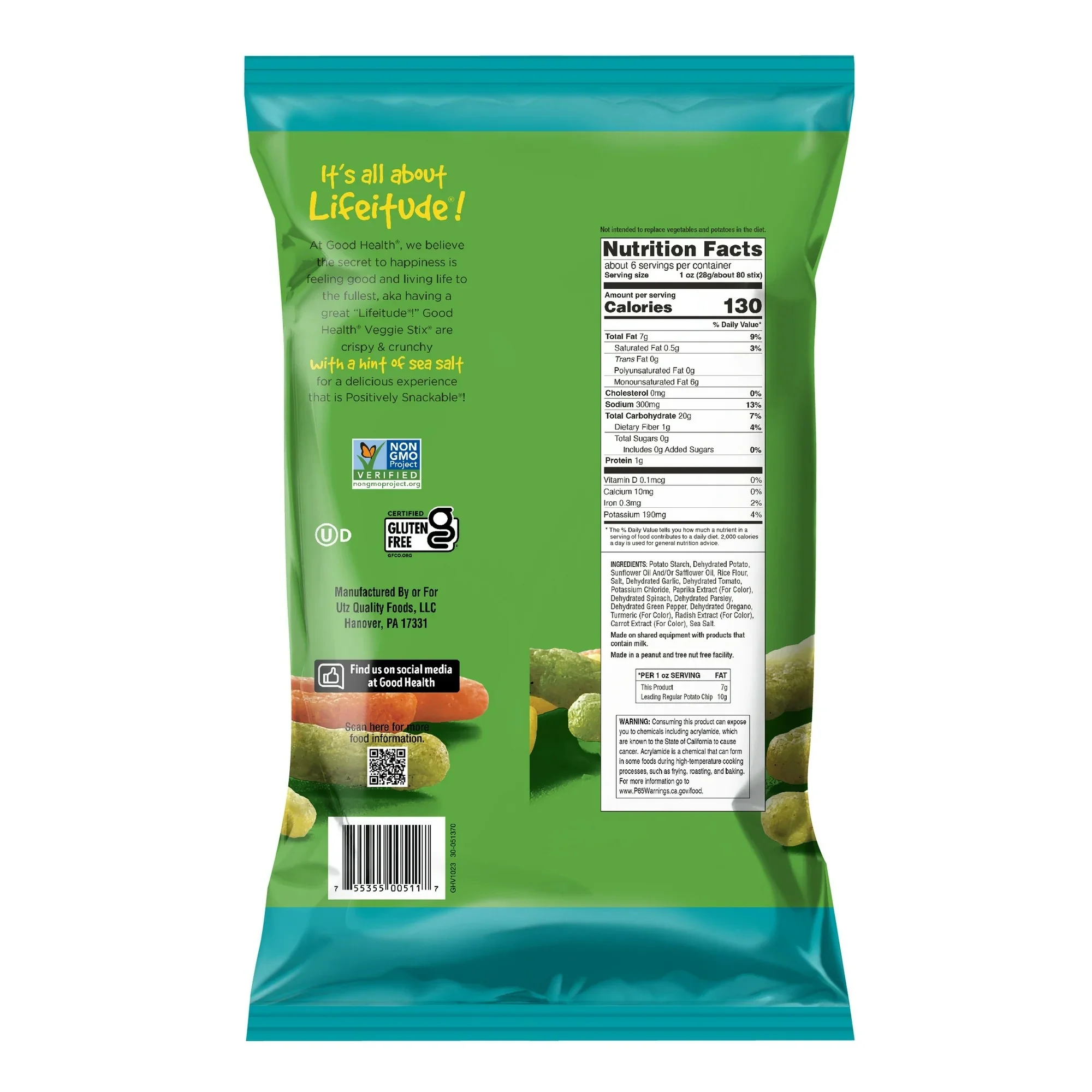 Veggie Stix With Sea Salt - Image 2