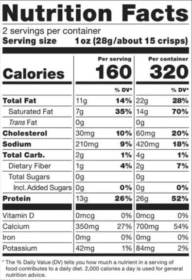 Veggie Supreme Pizza Crisps - Image 4