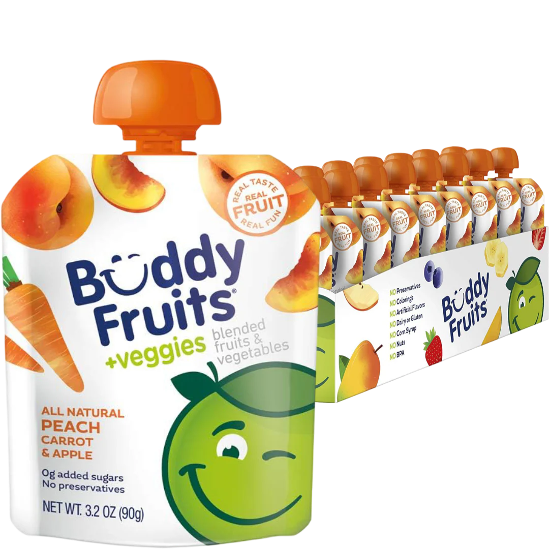 Veggies - Peach & Carrot (18 CT)