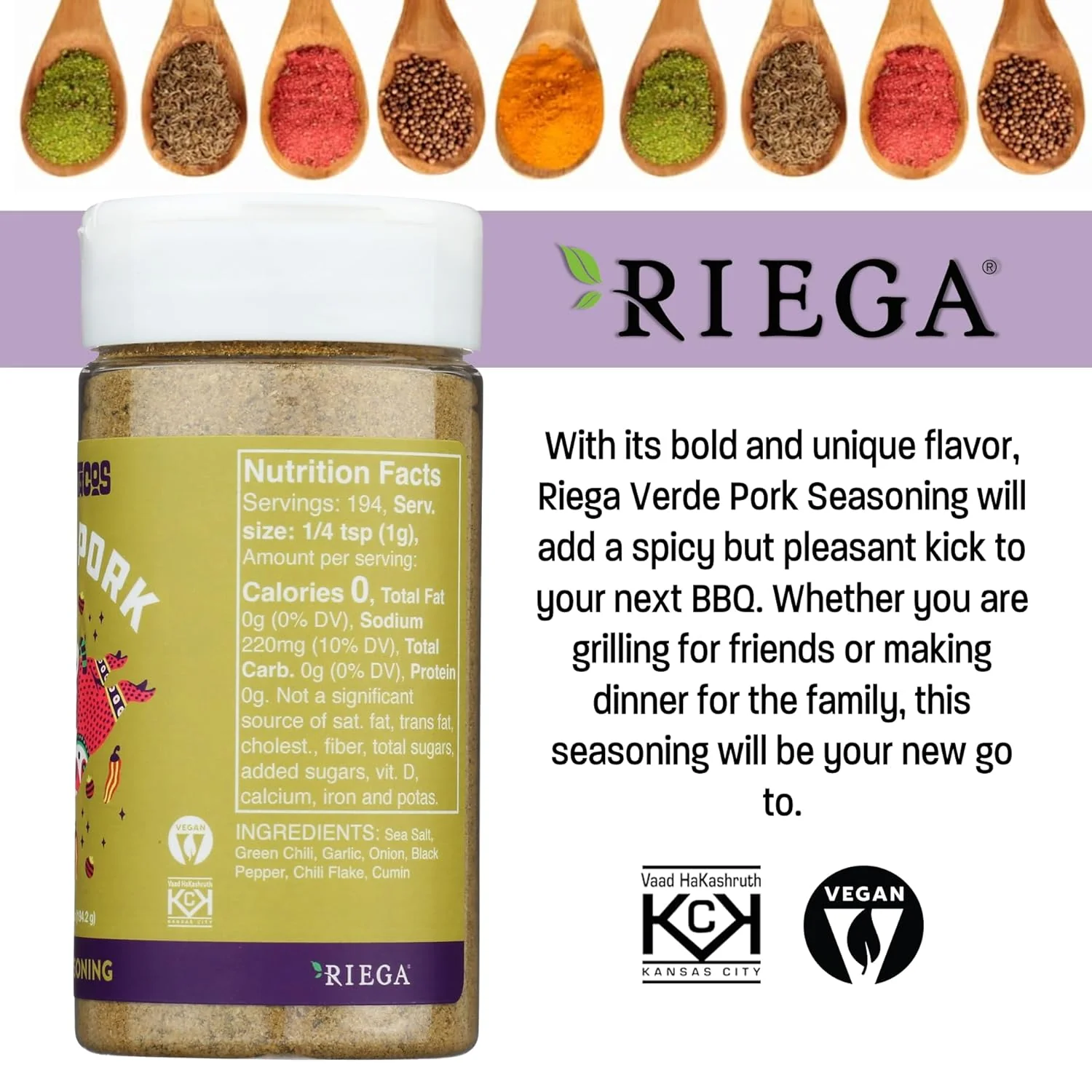 Verde Pork Grill Seasoning - Image 3