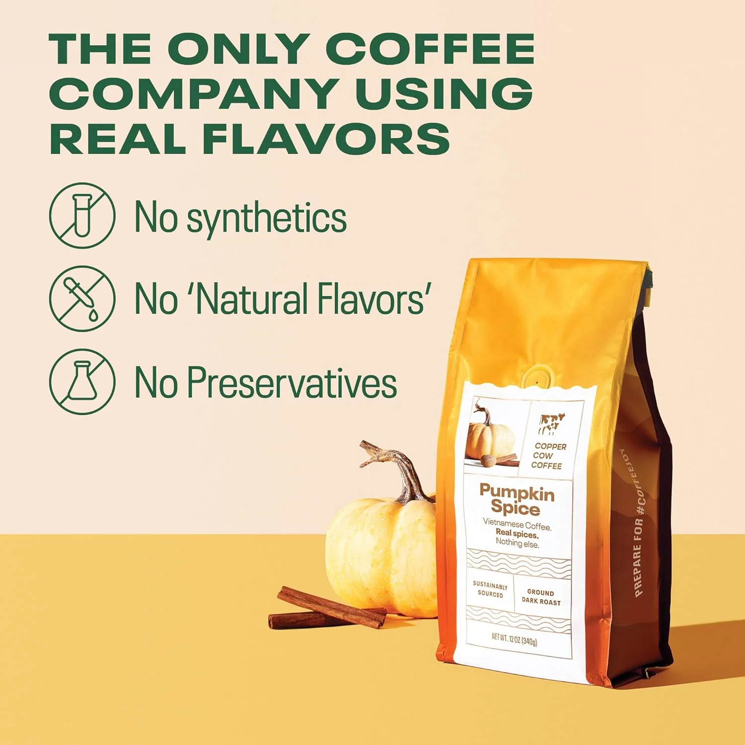 Vietnamese Ground Coffee - Pumpkin Spice - Image 2