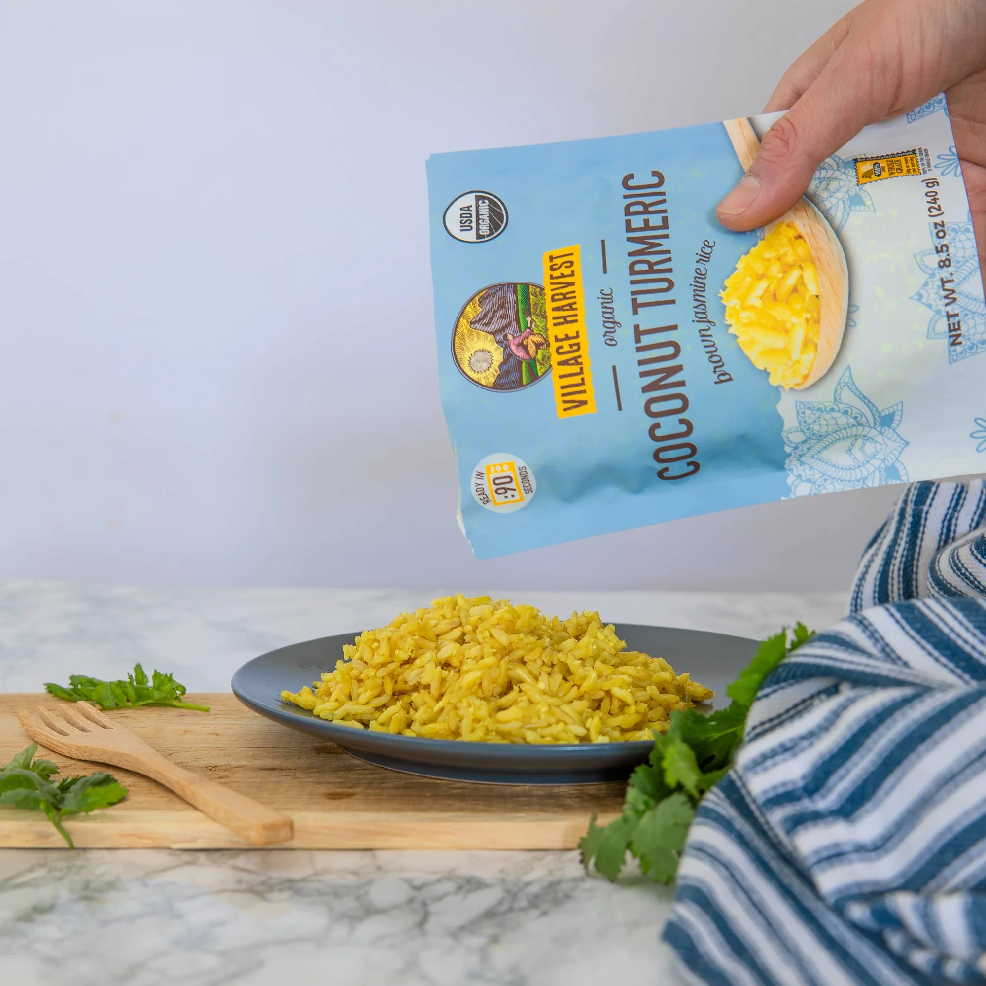 Organic Coconut Turmeric Rice - Image 3