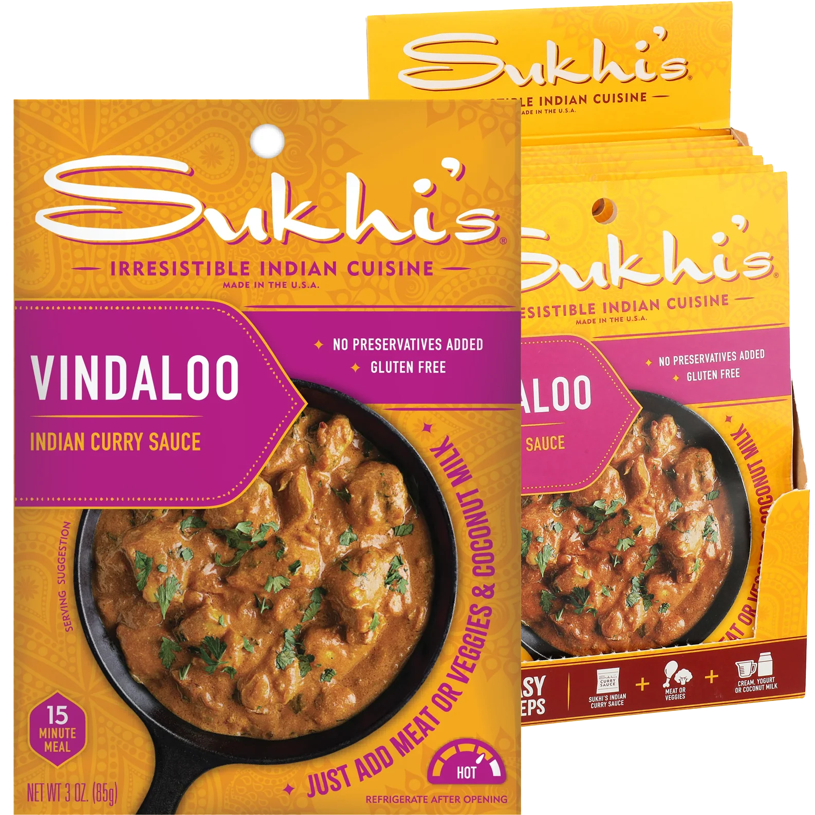 Vindaloo Indian Curry Sauce (6 CT)