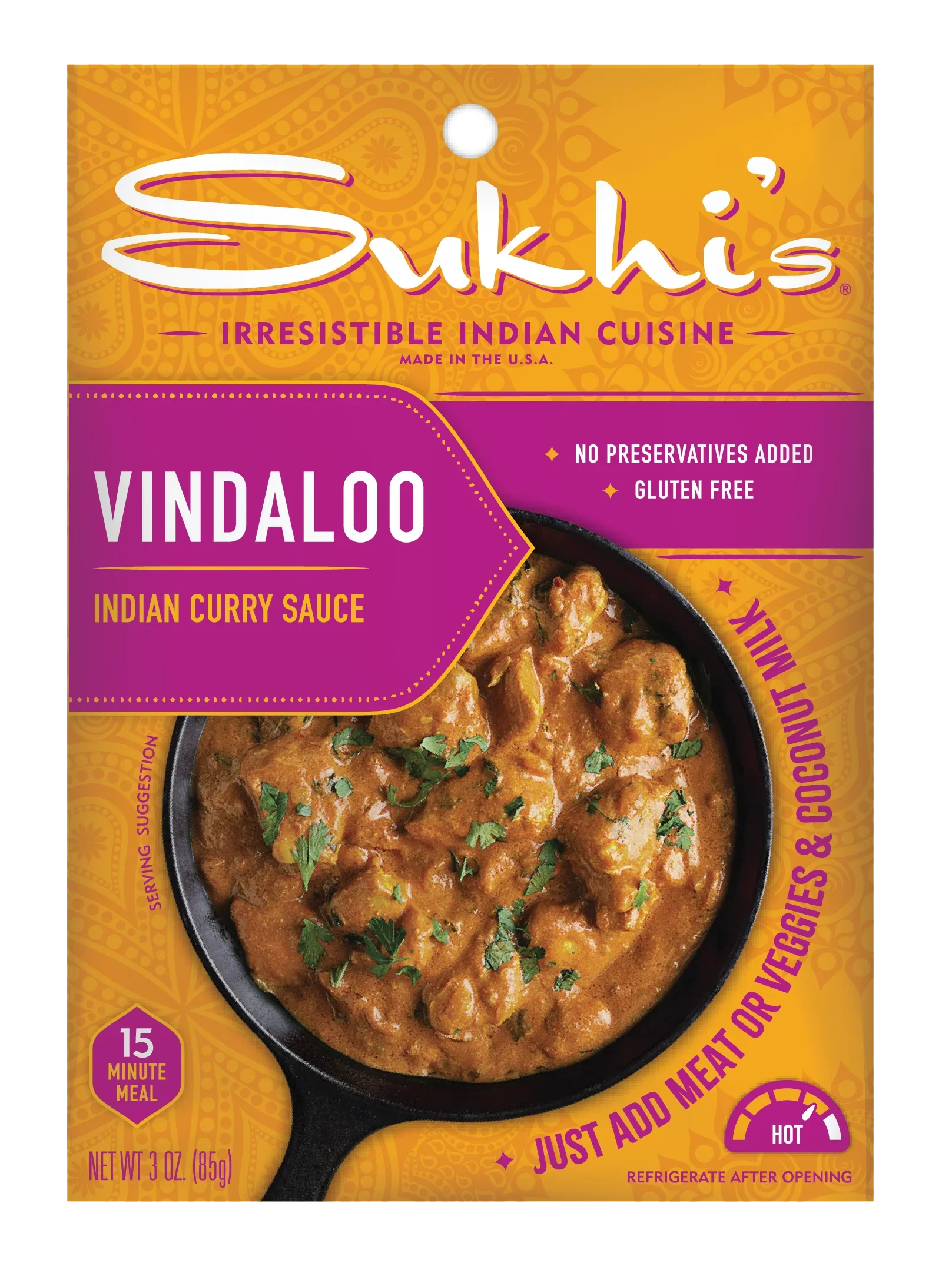 Vindaloo Indian Curry Sauce (6 CT) - Image 2