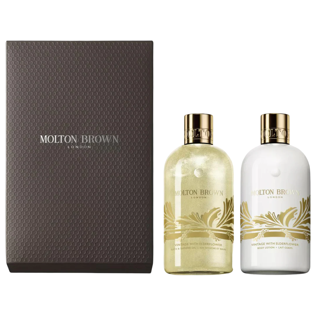 Vintage With Elderflower Body Wash & Lotion Duo Set