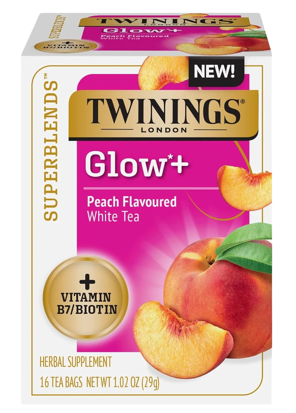 Vitamin B7/Biotin Superblends Glow Tea