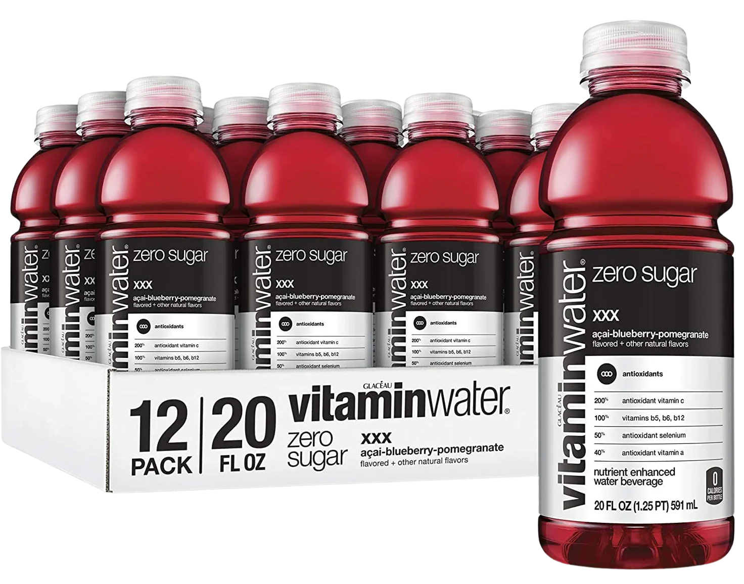 Acai Blueberry Pomegranate Zero Water (12 Pack)