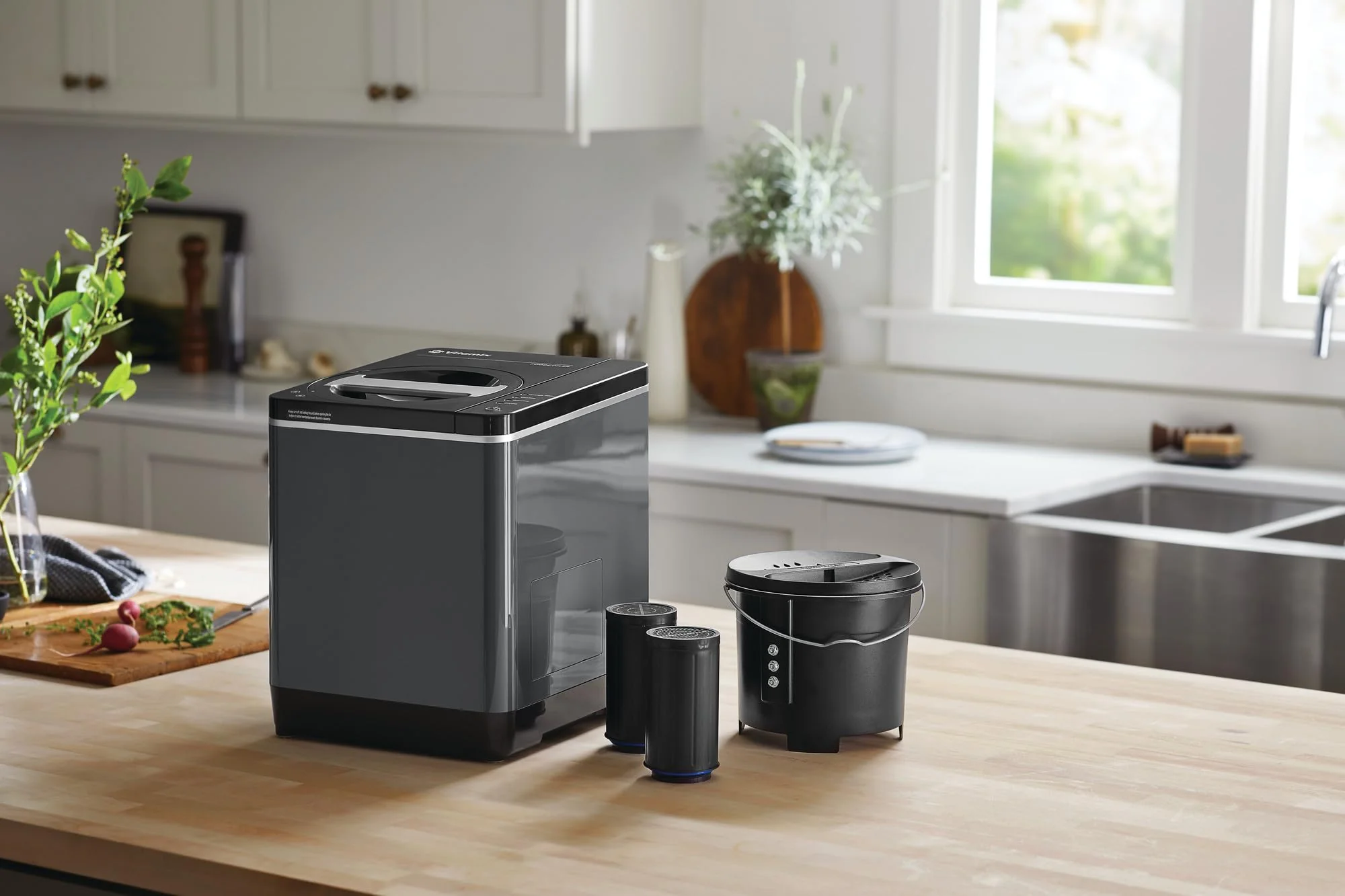 Food Cycler 2 Liter FC-50 Food Recycler - Slate - Image 6