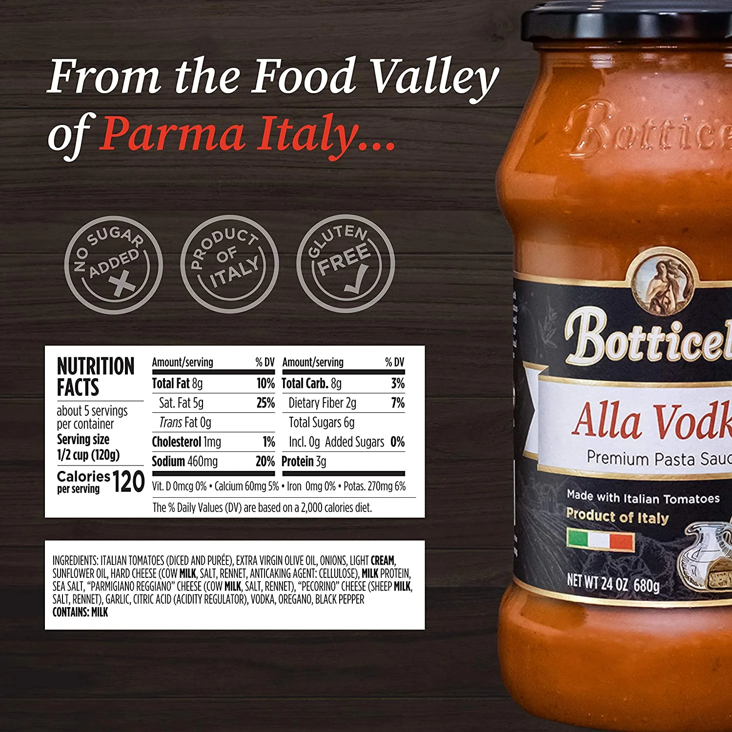 Alla Vodka Pasta Sauce - Image 2